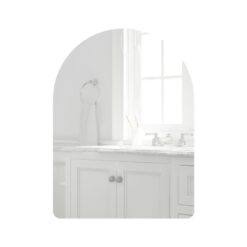 Gương soi hình vòm mài cạnh đứng GLS S00A10 S00A30