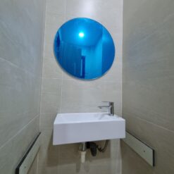 Gương soi tròn D60cm mài cạnh đứng GLS S00C80