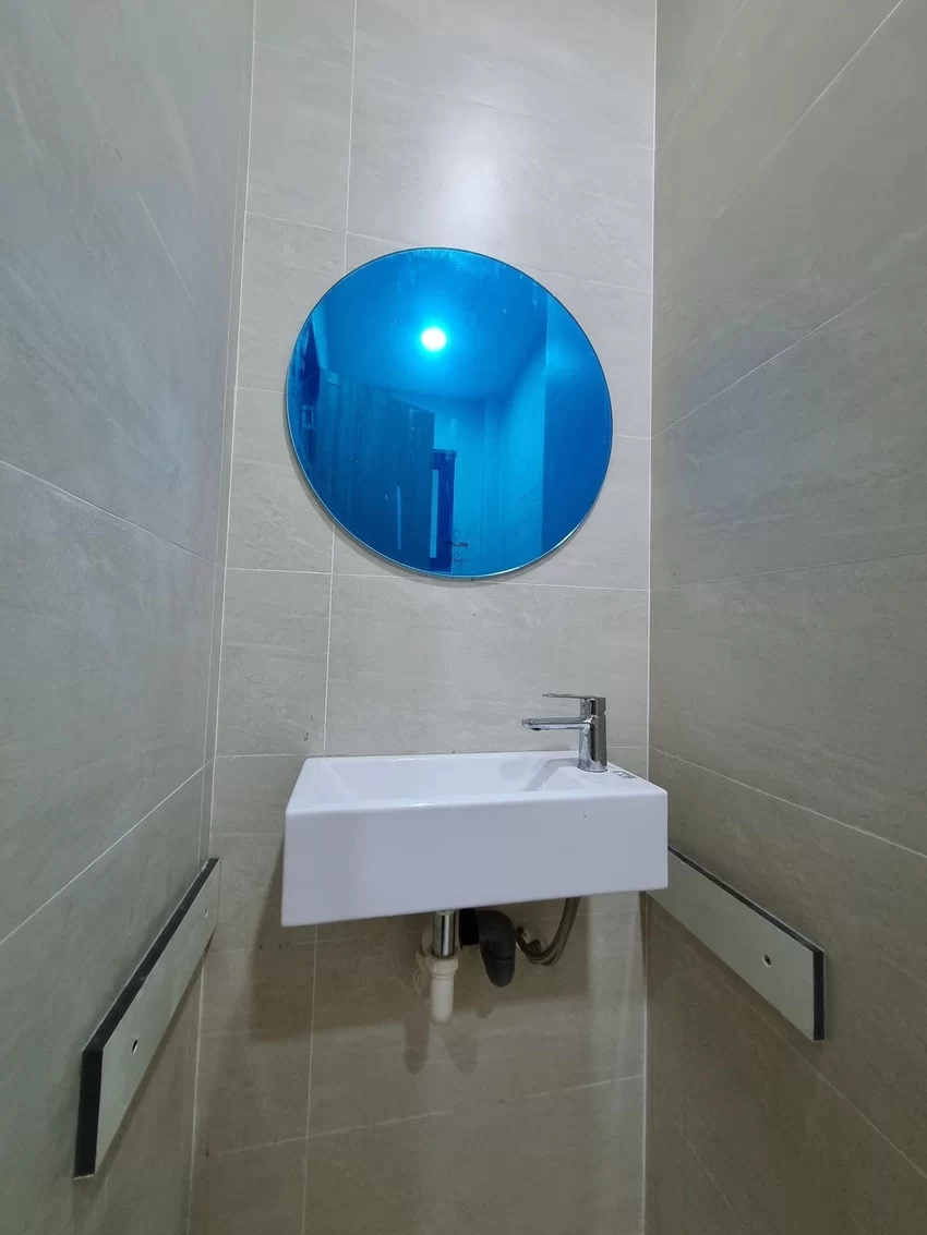 Gương soi tròn D60cm mài cạnh đứng Gương soi tròn D60cm mài cạnh đứng GLS S00C80