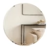 Gương trơn GLS BS00C81 tròn D60cm vát cạnh 1 Gương trơn GLS BS00C81 tròn D60cm vát cạnh