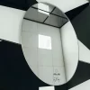Gương trơn GLS BS00E30 elip 50x70cm