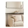 Gương trơn GLS BS00R31 chữ nhật đứng 50x70cm vát cạnh