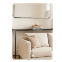 Gương trơn GLS BS00R51 chữ nhật đứng 60x80cm vát cạnh