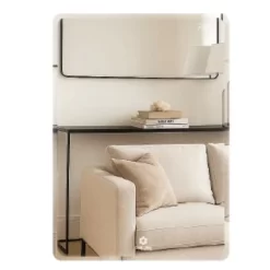 Gương trơn GLS BS00R51 chữ nhật đứng 60x80cm vát cạnh
