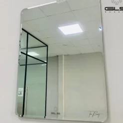 Gương trơn GLS BS00R51 chữ nhật đứng 60x80cm vát cạnh