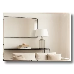 Gương trơn GLS BS00R61 chữ nhật ngang 80x60cm vát cạnh