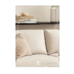 Gương trơn GLS HS00R31 chữ nhật đứng 50x70cm vát cạnh