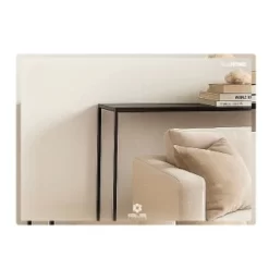 Gương trơn GLS HS00R61 chữ nhật ngang 80x60cm vát cạnh