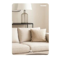 Gương trơn GLS VS00R30 chữ nhật đứng 50x70cm bo góc R30