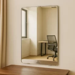 Gương trơn GLS VS00R30 chữ nhật đứng 50x70cm bo góc R30 7 Gương trơn GLS VS00R30 chữ nhật đứng 50x70cm bo góc R30