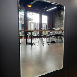 Gương trơn GLS VS00R50 chữ nhật đứng 60x80cm bo góc R30