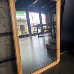 Gương viền gỗ Thông GLS BF46R30 chữ nhật đứng 50x70cm