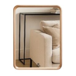 Gương viền gỗ Thông GLS BF46R30 chữ nhật đứng 50x70cm