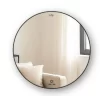 Gương viền nhôm màu Black Brushed GLS BF5BC80 tròn D60cm