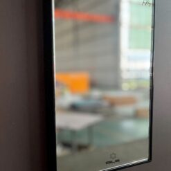 Gương viền nhôm màu Black Brushed GLS BF5BR30 chữ nhật đứng 50x70cm