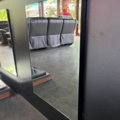 Gương viền nhôm màu Black Brushed GLS BF5BR30 chữ nhật đứng 50x70cm