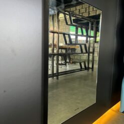 Gương viền nhôm màu Black Brushed GLS BF5BR30 chữ nhật đứng 50x70cm