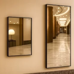 Gương viền nhôm màu Black Brushed GLS BF5BR70 toàn thân 60x160cm