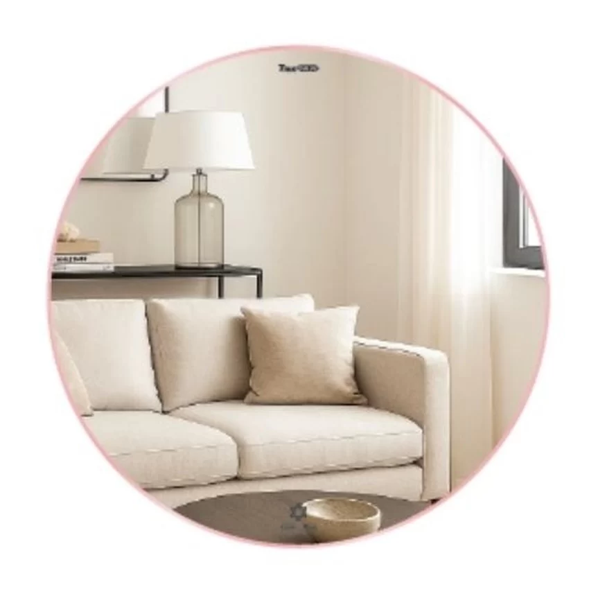 Gương viền nhôm màu champagne GLS VF14C80 Gương viền nhôm màu champagne GLS VF14C80