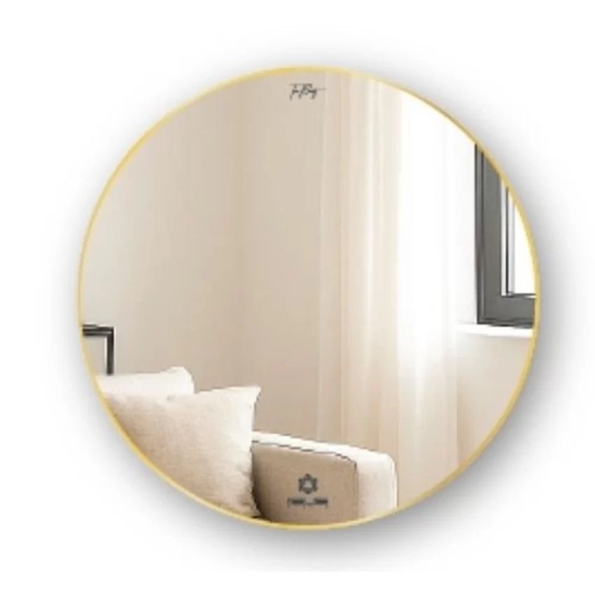 Gương viền nhôm màu Golden Brushed GLS BF5GC80 - SKU: BF5GC80 Gương viền nhôm màu Golden Brushed GLS BF5GC80