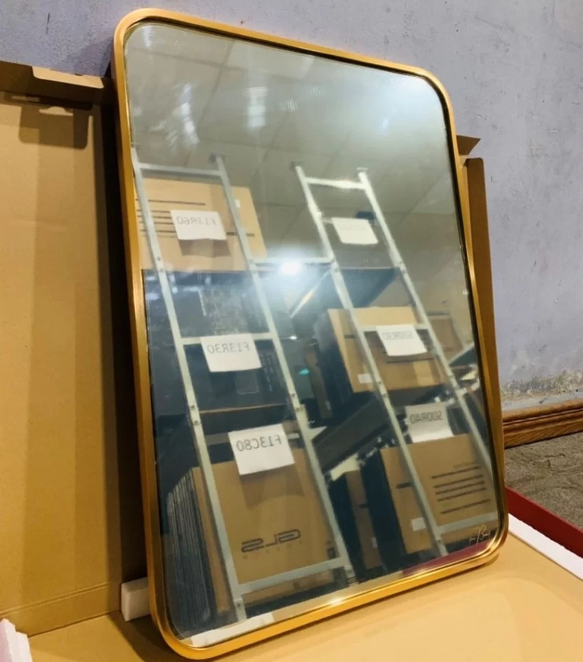Gương viền nhôm màu rose GLS VF13R30 Gương viền nhôm màu rose GLS VF13R30