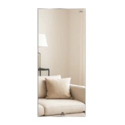 Gương viền nhôm màu Silver Brushed GLS BF5SR70 toàn thân 60x160cm