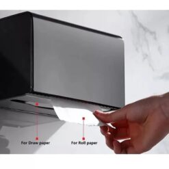 Hộp đựng giấy lau tay treo tường Inox 304 Miken MK-1054B