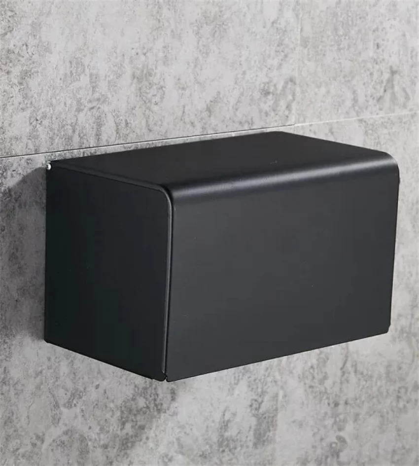 Hộp đựng giấy lau tay treo tường Inox 304 Miken MK-1054B trong không gian vệ sinh Hộp đựng giấy lau tay treo tường Inox 304 Miken MK-1054B trong không gian vệ sinh
