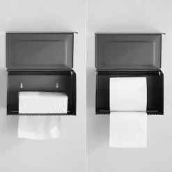 Hộp đựng giấy lau tay treo tường Inox 304 Miken MK-1054B 17 Hộp đựng giấy lau tay treo tường Inox 304 Miken MK-1054B