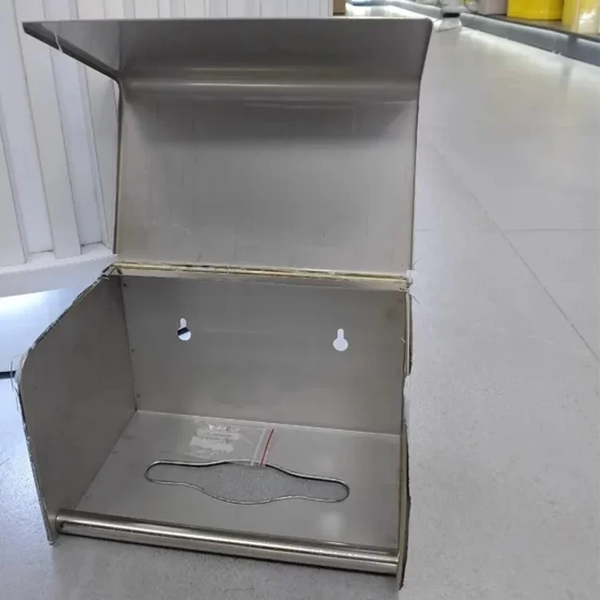 Hộp đựng giấy lau tay treo tường Inox 304 Miken MK-1054B 10 Hộp đựng giấy lau tay treo tường Inox 304 Miken MK-1054B