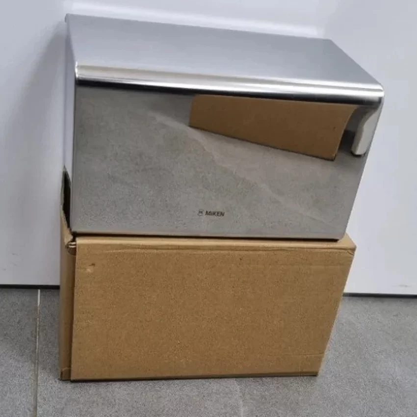 Hộp đựng giấy lau tay treo tường Inox 304 Miken MK-1054B 11 Hộp đựng giấy lau tay treo tường Inox 304 Miken MK-1054B
