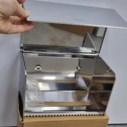 Hộp đựng giấy lau tay treo tường Inox 304 Miken MK-1054B