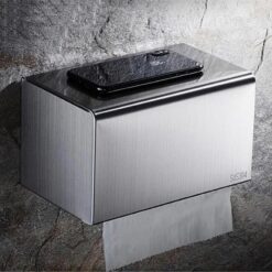 Hộp đựng giấy lau tay treo tường Inox 304 Miken MK-1054B