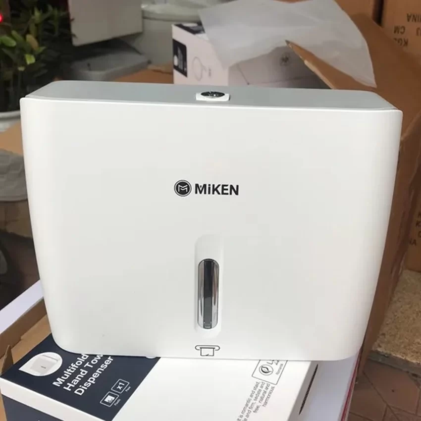 Hộp giấy lau tay Miken MKG-E6008W Hộp giấy lau tay Miken MKG-E6008W