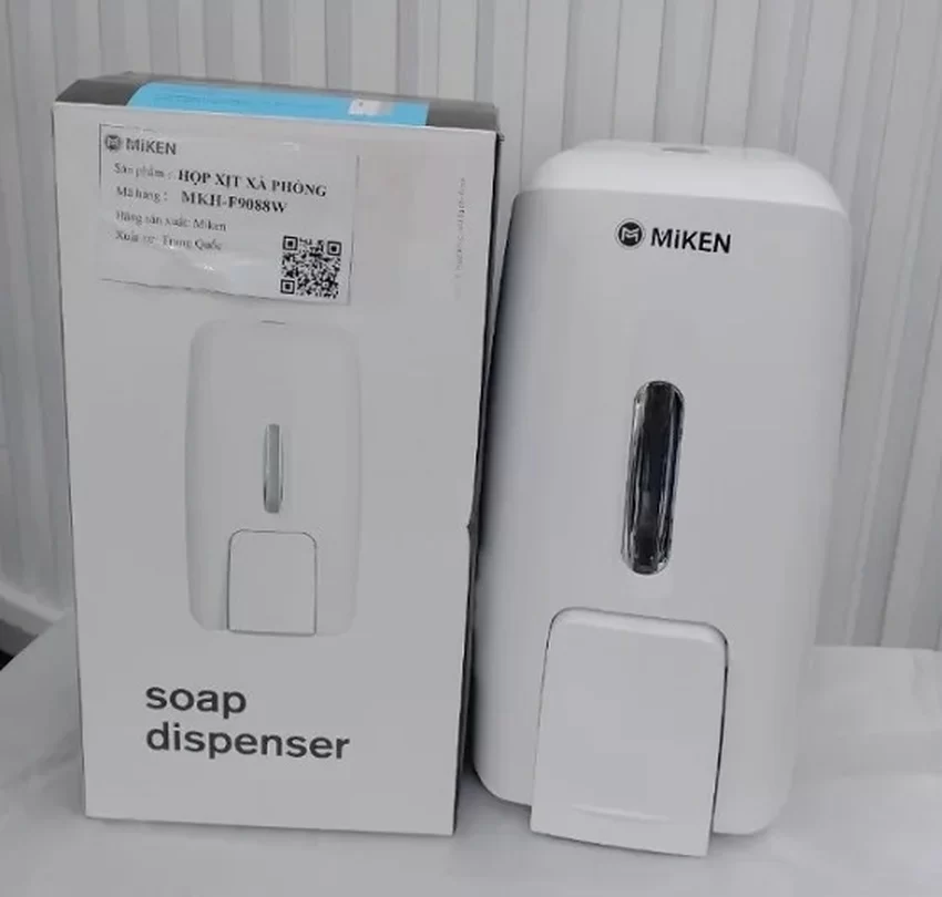 Hộp xịt xà phòng Miken MKH-F9088 7 Hộp xịt xà phòng Miken MKH-F9088
