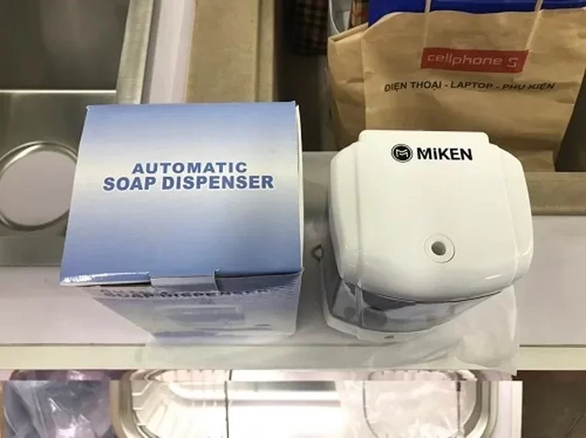Hộp xịt xà phòng tự động Miken MKH-0931 9 Hộp xịt xà phòng tự động Miken MKH-0931