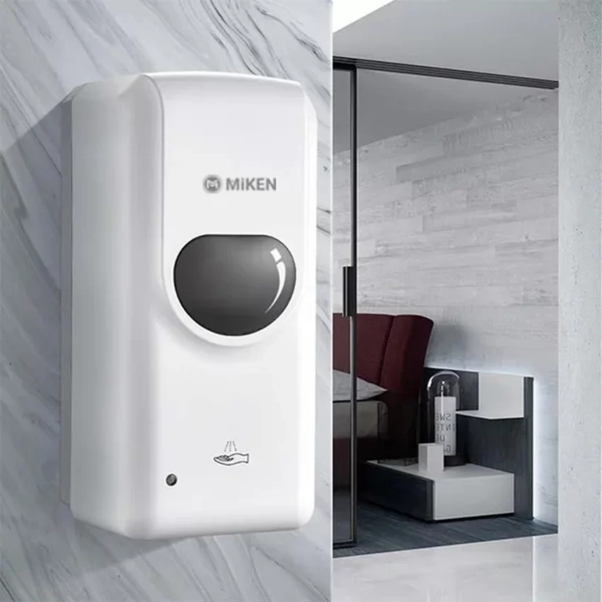Hộp xịt xà phòng tự động Miken MKH-9302 - SKU: MKH-9302 Hộp xịt xà phòng tự động Miken MKH-9302
