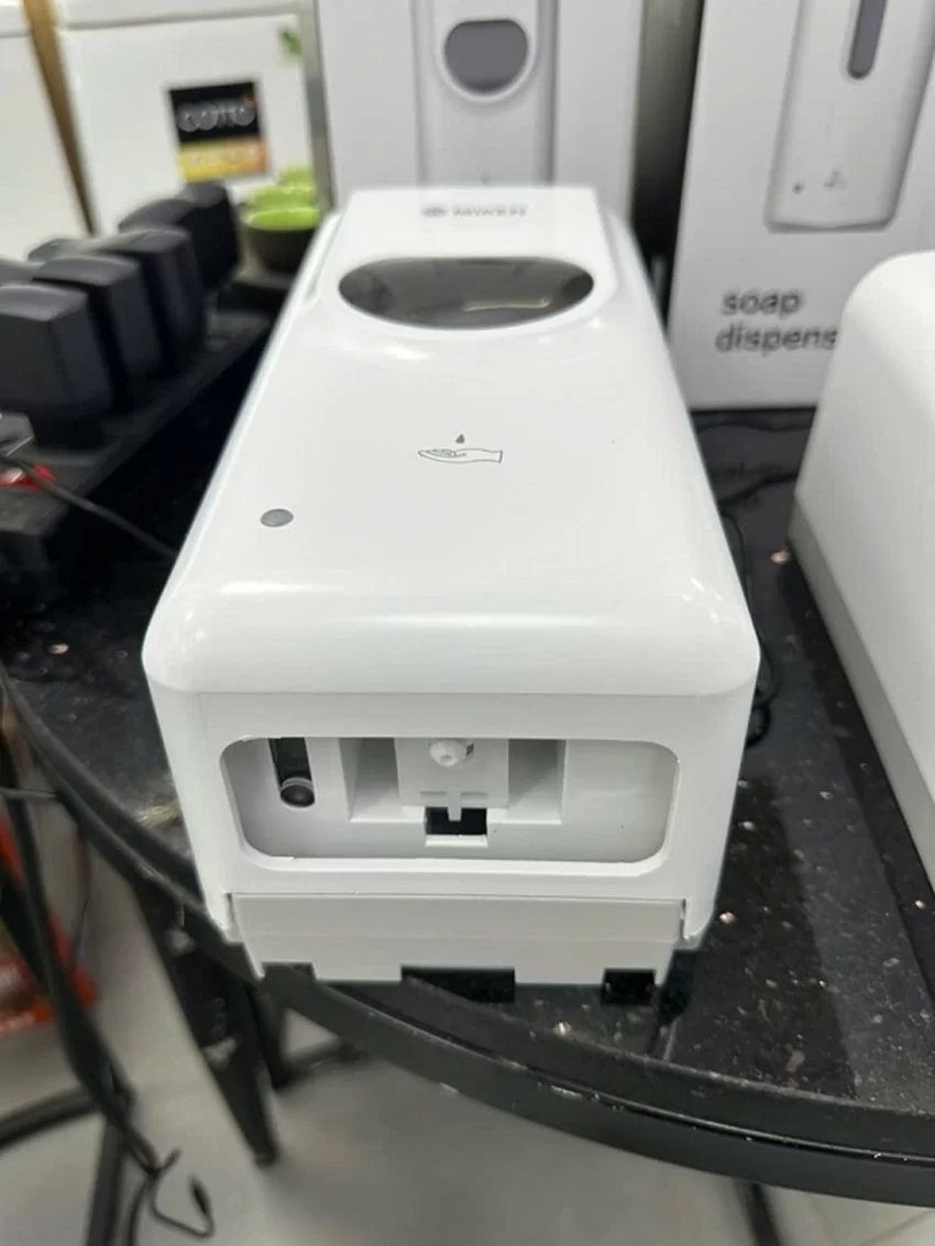 Hộp xịt xà phòng tự động Miken MKH-9302 - SKU: MKH-9302 Hộp xịt xà phòng tự động Miken MKH-9302 với thiết kế hiện đại