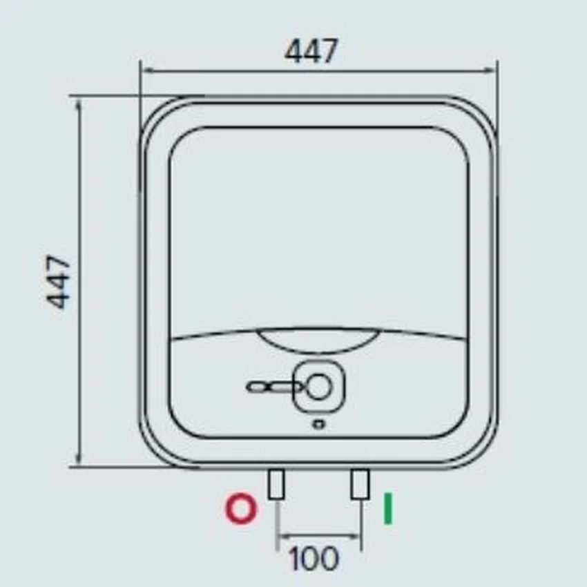 Máy nước nóng gián tiếp Andris2 R Ariston 9 Thiết kế máy nước nóng Andris2 R Ariston