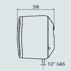 Máy nước nóng gián tiếp Andris2 Rs Ariston 7 Máy nước nóng gián tiếp Andris2 Rs Ariston