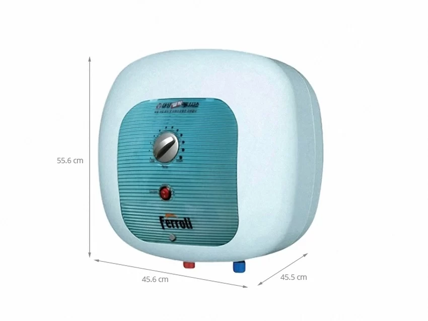 Ứng dụng thực tế máy nước nóng Ferroli Cubo E Ứng dụng thực tế máy nước nóng Ferroli Cubo E