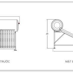 Máy nước nóng năng lượng mặt trời dạng ống Ariston ECO TUBE