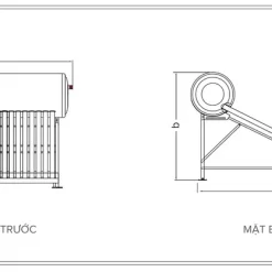 Máy nước nóng năng lượng mặt trời dạng ống Ariston ECO TUBE