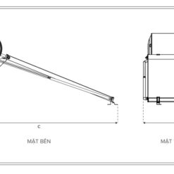 Máy nước nóng năng lượng mặt trời tấm phẳng Ariston KAIROS THERMO DR-2
