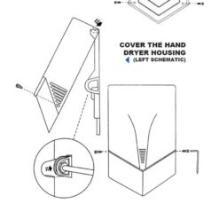 Máy sấy tay công suất lớn MK-3889