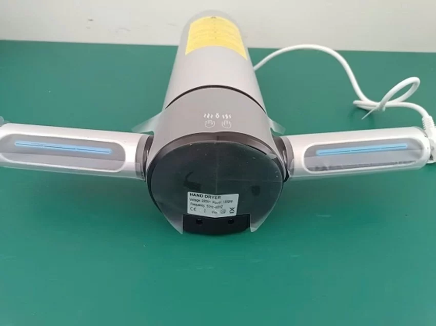 Máy sấy tay tốc độ cao MK-A3898 - Ảnh 1 Máy sấy tay tốc độ cao vỏ Inox có chổi than MK-A3898