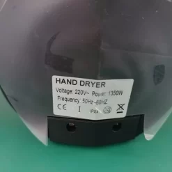Máy sấy tay tốc độ cao vỏ Inox MK-A3898 15 Máy sấy tay tốc độ cao vỏ Inox có chổi than MK-A3898