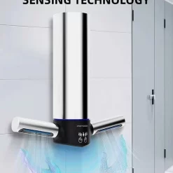 Máy sấy tay tốc độ cao vỏ Inox MK-A3898 16 Máy sấy tay tốc độ cao vỏ Inox có chổi than MK-A3898
