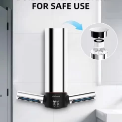 Máy sấy tay tốc độ cao vỏ Inox MK-A3898 17 Máy sấy tay tốc độ cao vỏ Inox có chổi than MK-A3898
