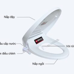 Nắp bồn cầu điện tử thông minh Nikko P39031